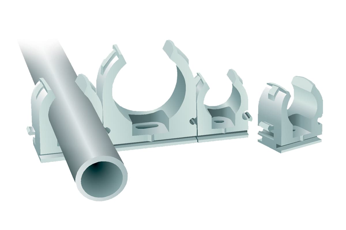 Připevnění kabelů a trubek Celo