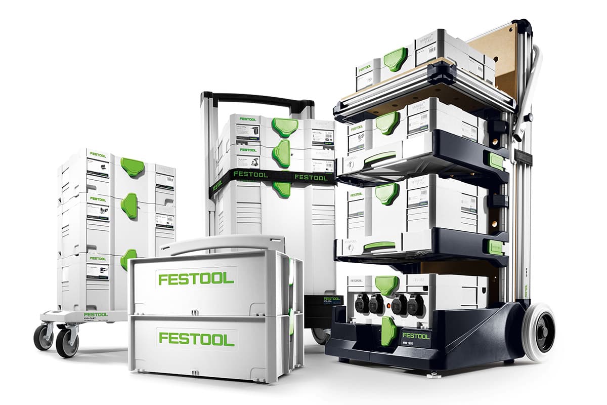 Systainery Festool - kvalitní plastové boxy na nářadí