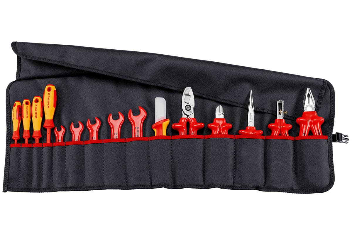 Smíšené sady nářadí Knipex v tašce nebo krabici