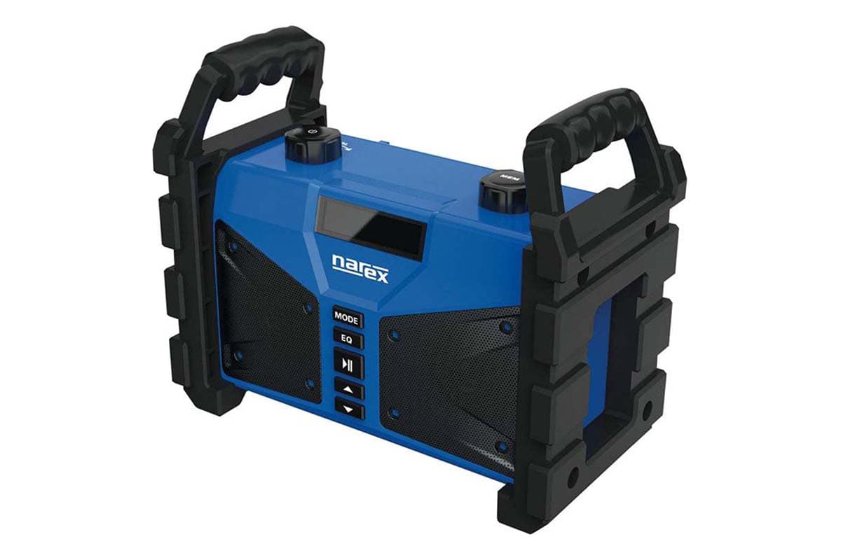 Rádia na stavbu Narex