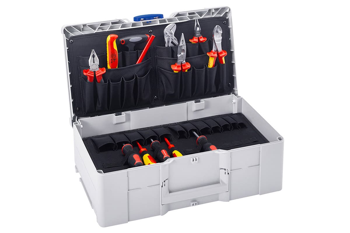 Systainery s vložkou v setu