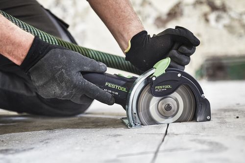 Úhlová bruska, flexa s odsáváním a lištou Festool DSC AG 125 FS detail 5