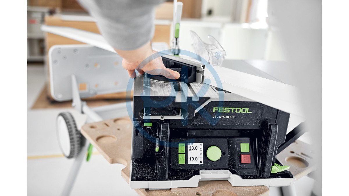FESTOOL Akumulátorová stolní okružní Systainerová pila CSC SYS 50 EBI Set