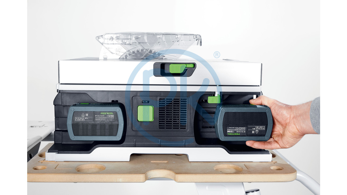 FESTOOL Akumulátorová stolní okružní Systainerová pila CSC SYS 50 EBI Set