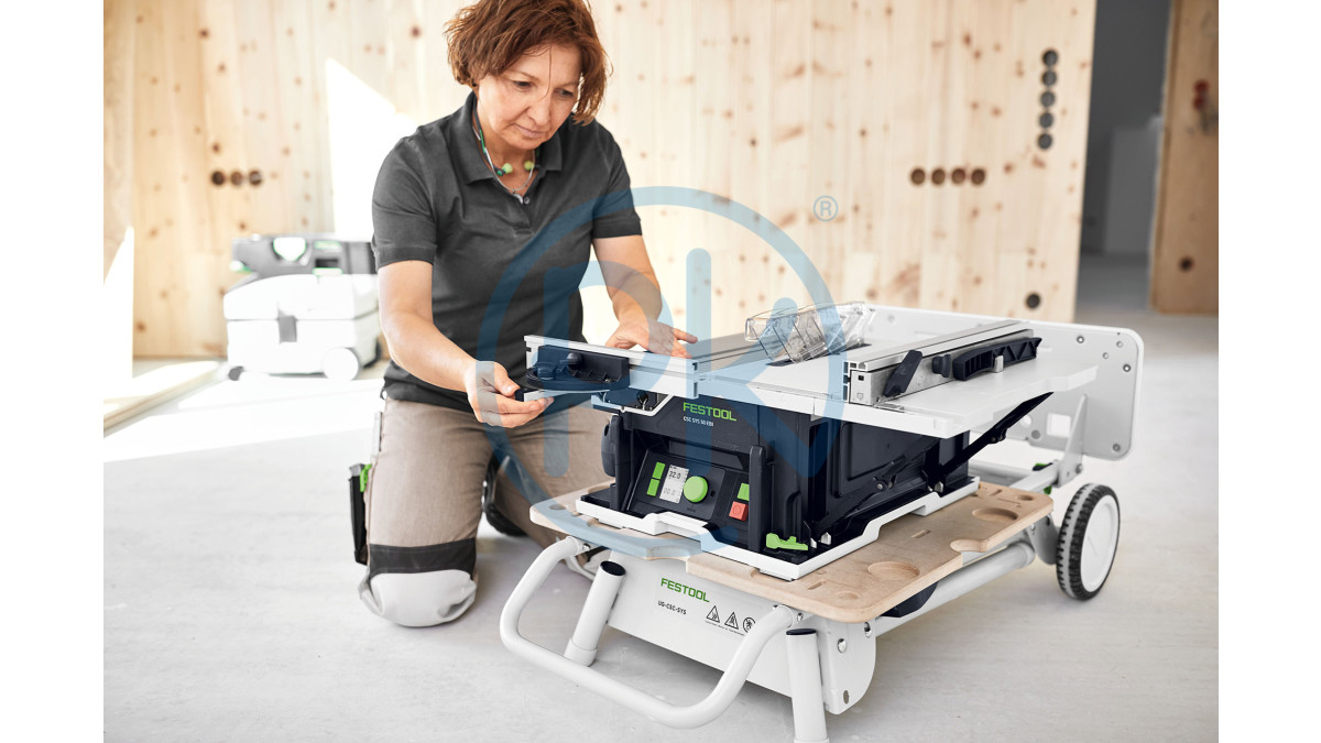 FESTOOL Akumulátorová stolní okružní Systainerová pila CSC SYS 50 EBI Set