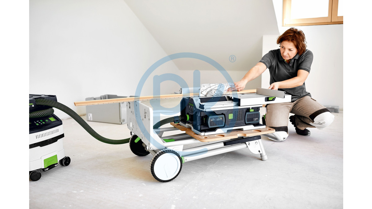 FESTOOL Akumulátorová stolní okružní Systainerová pila CSC SYS 50 EBI Set
