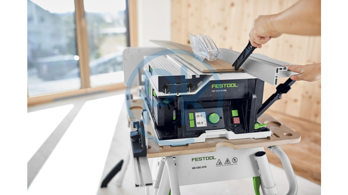 FESTOOL Akumulátorová stolní okružní Systainerová pila CSC SYS 50 EBI Set