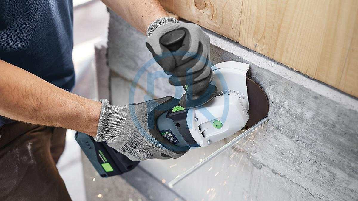 FESTOOL Akumulátorová úhlová bruska AGC 18-125 FESTOOL Akumulátorová úhlová bruska AGC 18-125 EB-Basic SYS3