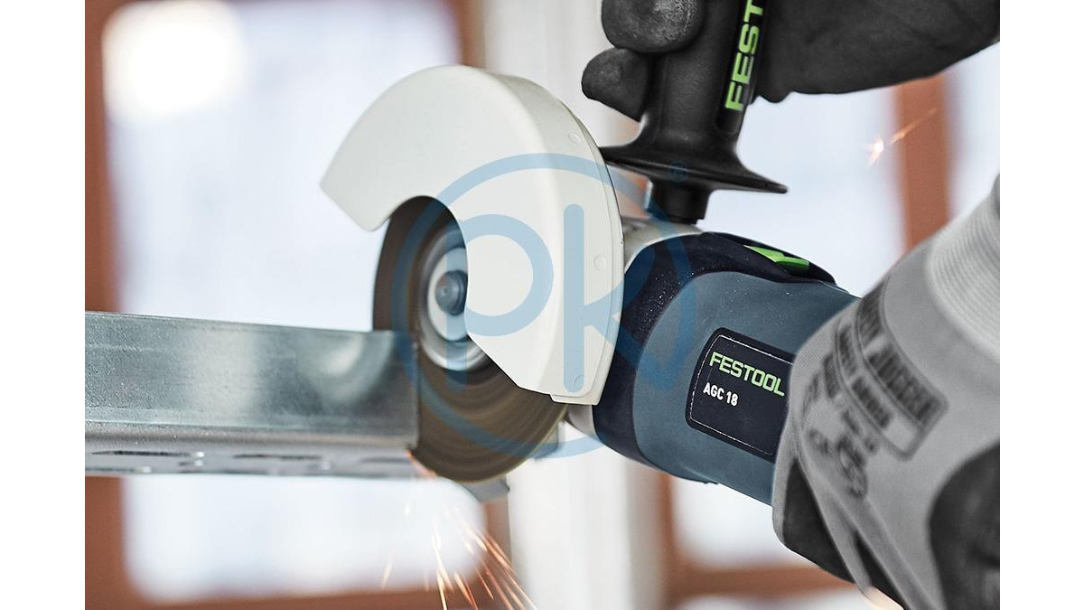 FESTOOL Akumulátorová úhlová bruska AGC 18-125 FESTOOL Akumulátorová úhlová bruska AGC 18-125 EB-Basic SYS3