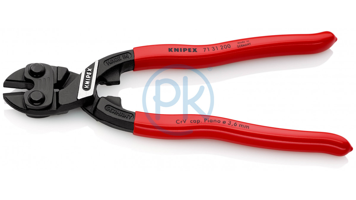 KNIPEX Kompaktní pákové kleště Cobolt 200 mm, vybrání v břitu