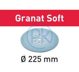 Brusný kotouč ( Brusný papír ) Granat Soft STF D225