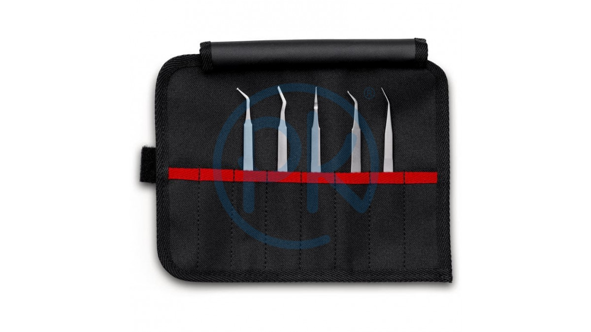 KNIPEX Sada přesných pinzet SMD 5-dílná