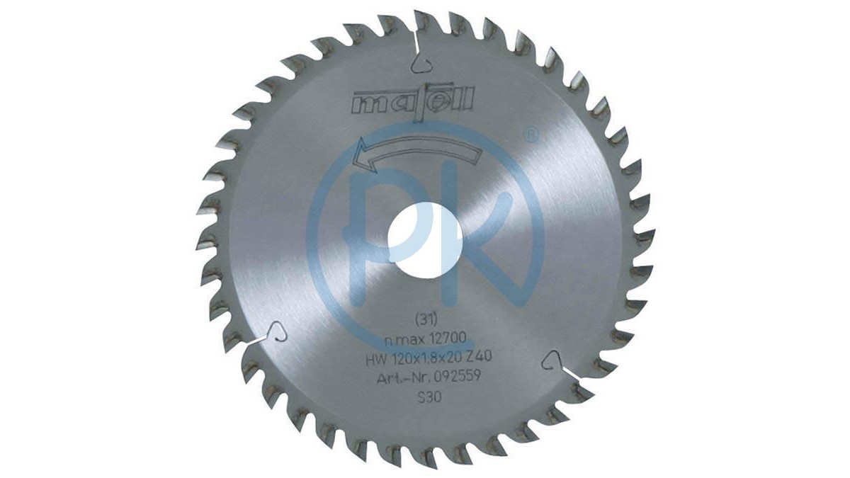 MAFELL Pilový kotouč HM, 120x1,2/1,8x20mm, Z40, FZ/TR