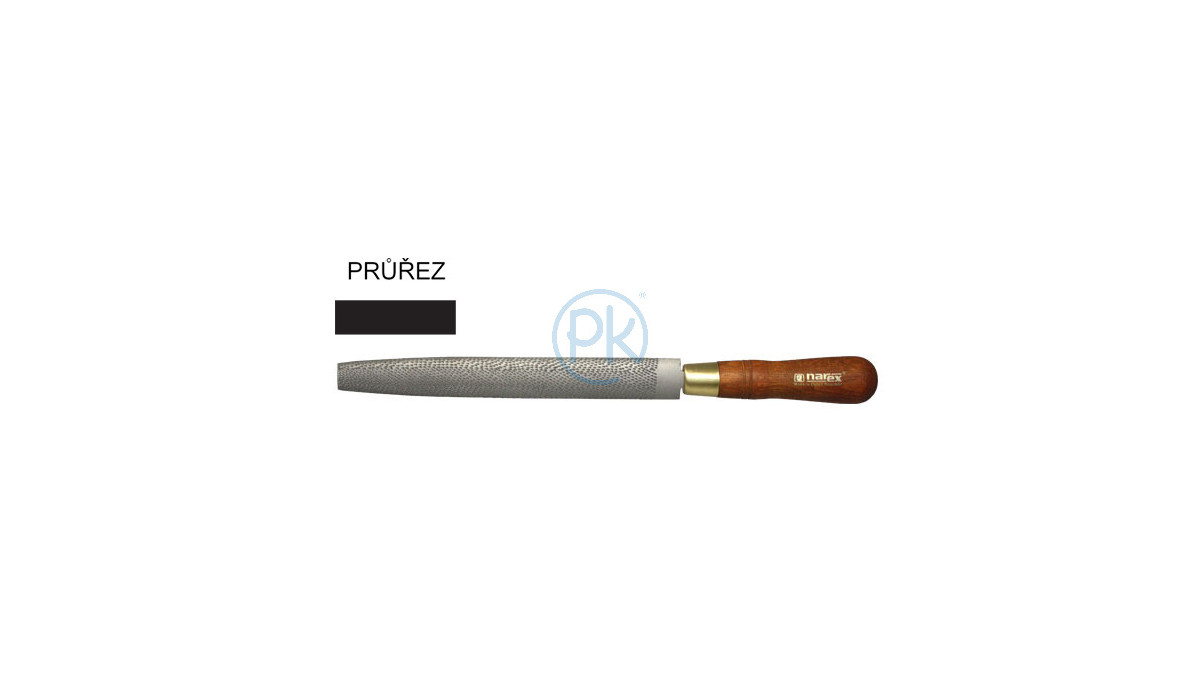 NAREX BYSTŘICE Rašple kabinetní 250mm jemný sek