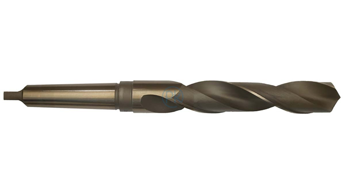 OREN Spirálový vrták do kovu kobaltový HSS-Co. 5 % DIN 345 s kuželovou stopkou, frézovaný 36 mm, MK4