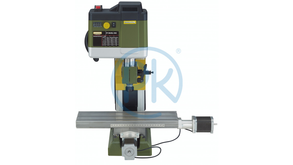 PROXXON MICROMOT Micro Frézka FF 500/BL s přípravou pro CNC PROXXON MICROMOT Micro Frézka FF 500/BL s přípravou pro CNC